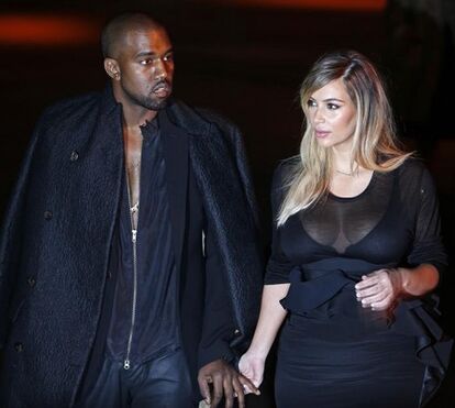 Kim kardashian e Kanye west já têm estilistas para o casamento