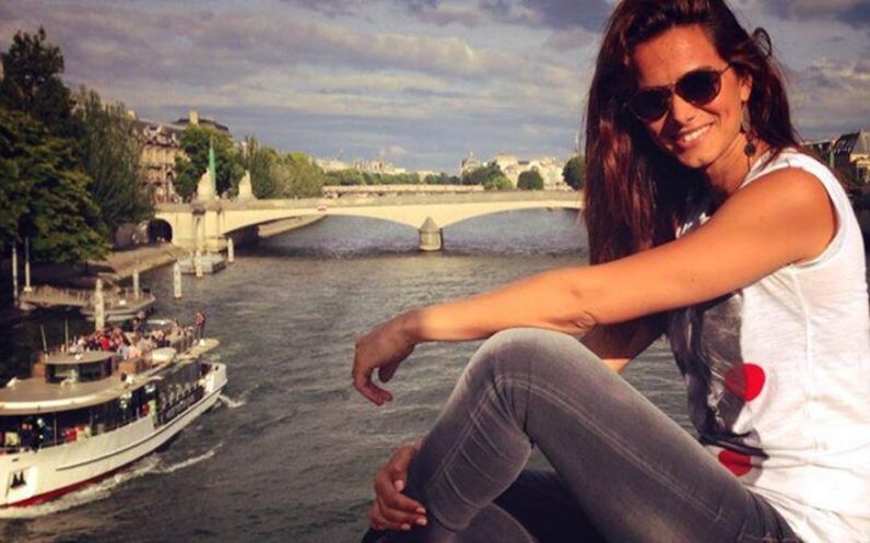 Cláudia Vieira em Paris