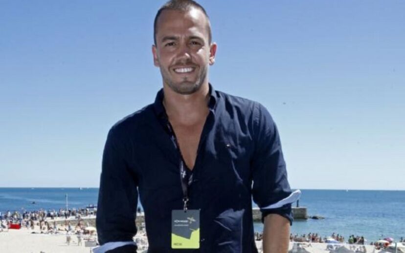 Pedro Teixeira babado pela filha de quatro anos