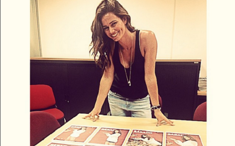 Instagram do dia: Cláudia Vieira na Sábado