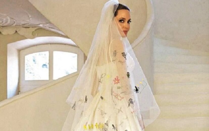 As fotografias do casamento de Angelina e Brad Pitt
