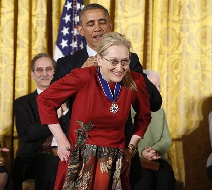 Obama revela ser o maior fã de Meryl Streep
