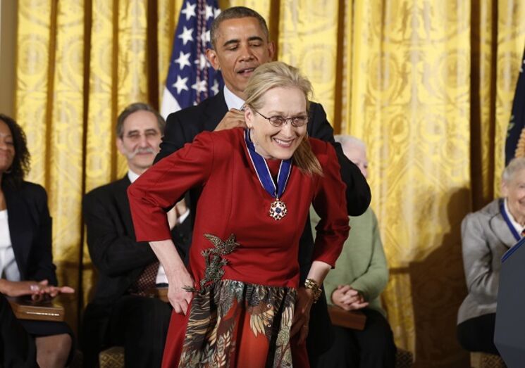 Obama revela ser o maior fã de Meryl Streep