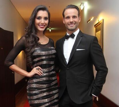 Pedro Guedes e Kelly Baron separados no Natal