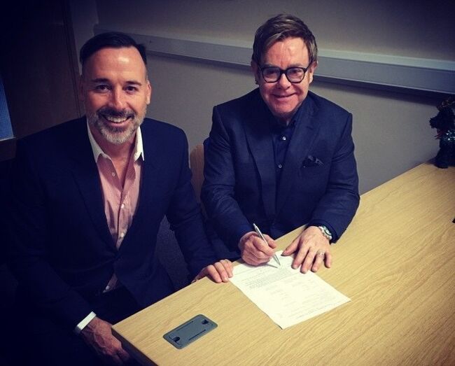 Elton John, David Furnish, cantor, casamento