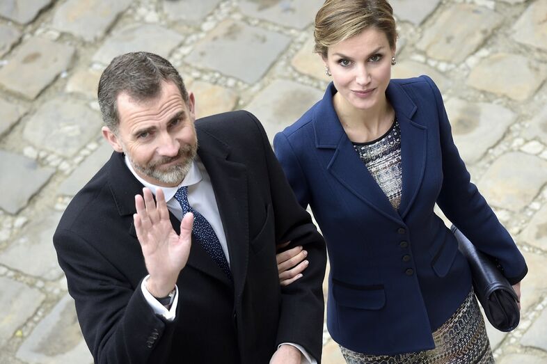 Letizia, reis de Espanha, rainha, Paris, França, Felipe VI