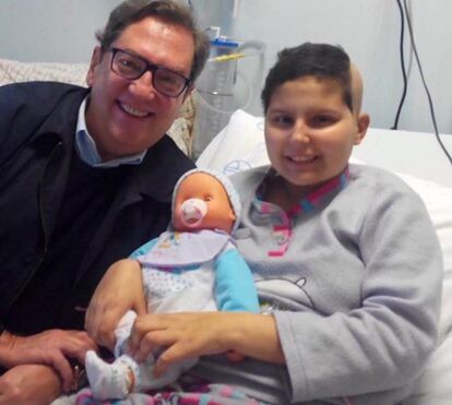 António Sala chora morte de menina