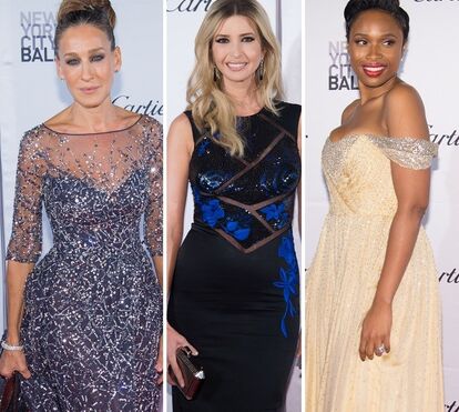 Celebridades femininas em noite de gala