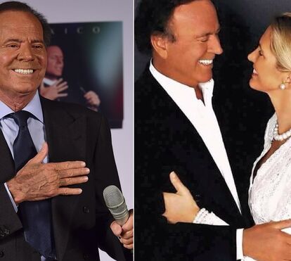 Julio Iglesias declara-se à mulher