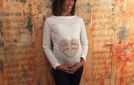 Patrícia Bull mostra barriga de 31 semanas