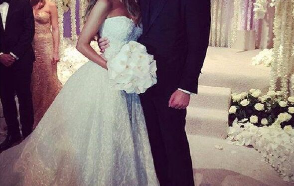 Sofia Vergara, Joe Manganiello, casamento, cerimónia, noivos, noiva, no, matrimónio, casal