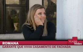 Romana assume casamento "de fachada"