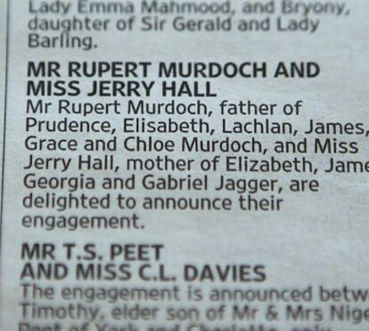 Magnata Rupert Murdoch anuncia noivado aos 84 anos