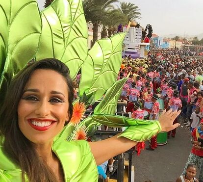 Rita Pereira é rainha em Cabo Verde 