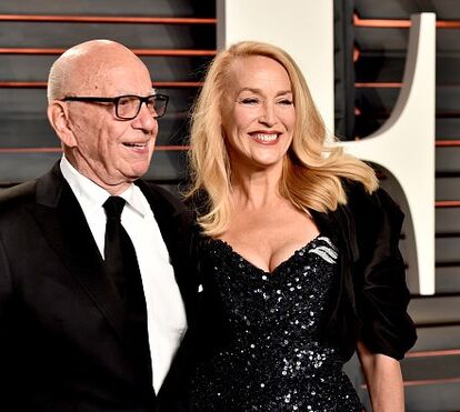 Casamento de Murdoch e Jerry Hall é já este sábado