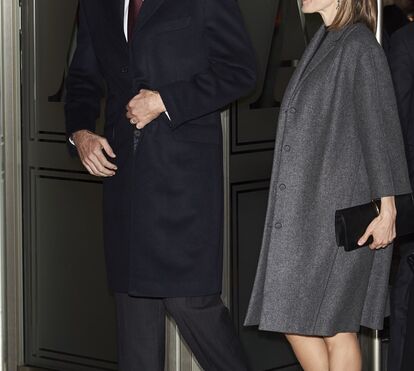 Letizia exibe elegância em concerto