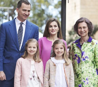 Guerra aberta: Sofia impedida de ver as netas por Letizia