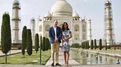 William, Kate Middleton, Índia, George, Carlota, Taj Mahal, Taktsang Palphug, família