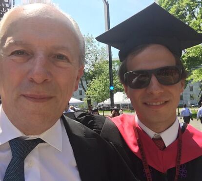 Filho de Santana tira mestrado em Harvard