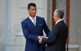 Sapatos de Cristiano Ronaldo para toda a selecção