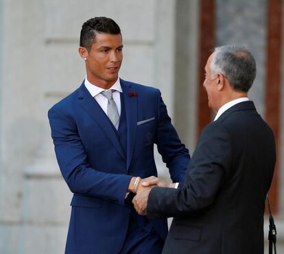 Sapatos de Cristiano Ronaldo para toda a selecção