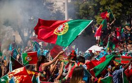 A festa dos campeões: Milhares receberam a Selecção Nacional em euforia