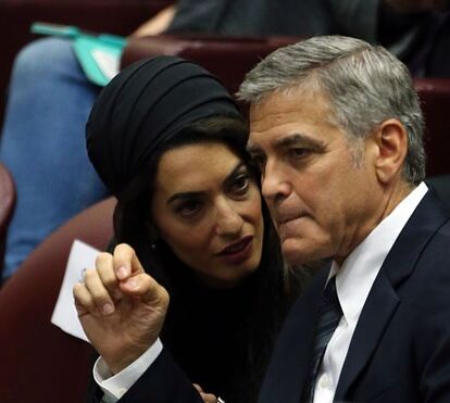 Amal faz ultimato a George Clooney por causa do excesso de álcool