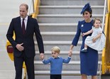 Kate, William, Carlota, George, Canadá, visita, família real