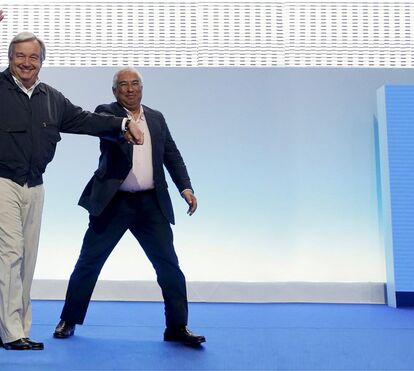 António Costa sobre Guterres: 'Maiores os desafios, maiores se revelam os homens'.