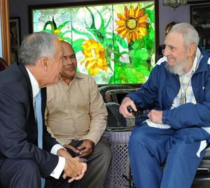 Fidel Castro agradeceu oposição ao bloqueio a Marcelo 