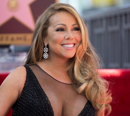 Mariah Carey com jóia milionária