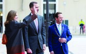 Letizia, Felipe VI, Fernando Medina