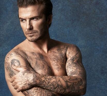 David Beckham recorda avó 