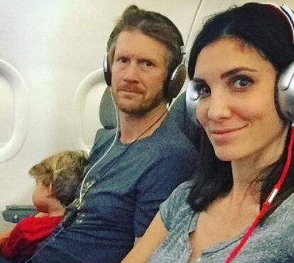 Daniela Ruah viaja em família