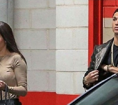 CR7 e Georgina Rodriguez juntos em concerto de Bieber