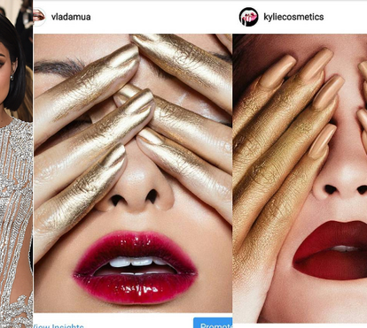 Kylie Jenner acusada de plágio