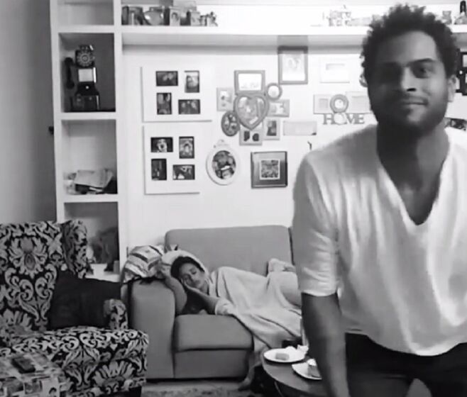 Rita Pereira, Guillaume Lalung, brincadeira