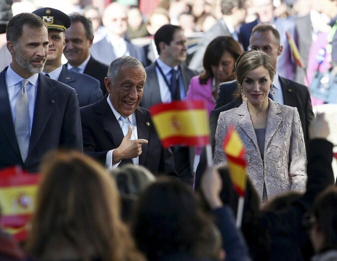 Letizia, Felipe VI, Portugal, Espanha, presidente da República, Marcelo Rebelo de Sousa, visita, Porto