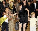 Angelina Jolie, Brad Pitt, filhos, maddox, zahara, shiloh, pax, vivienne, knox