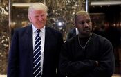 donald trump, kanye west