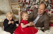 príncipe alberto, princesa charlene, jacques, gabriella