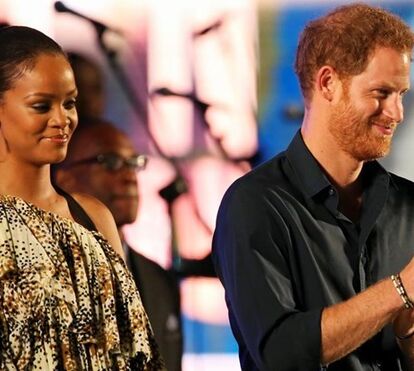 Rihanna e Harry juntos nas Caraíbas