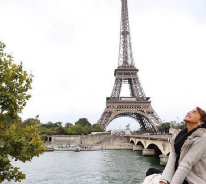 Sara Matos recorda viagem romântica