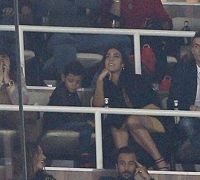 Cristianinho e Georgina mostram cumplicidade