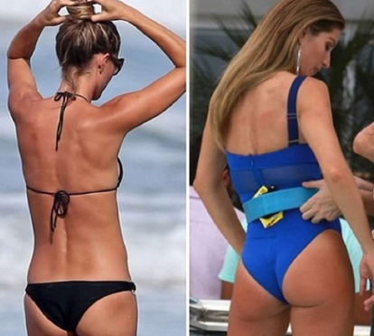 Curvas de Gisele Bündchen levantam dúvidas