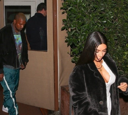 Kardashian e West juntos depois de rumores de divórcio