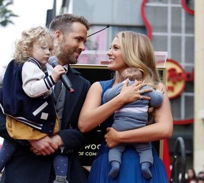 Ryan Reynolds e Blake Lively revelam nome da filha mais nova