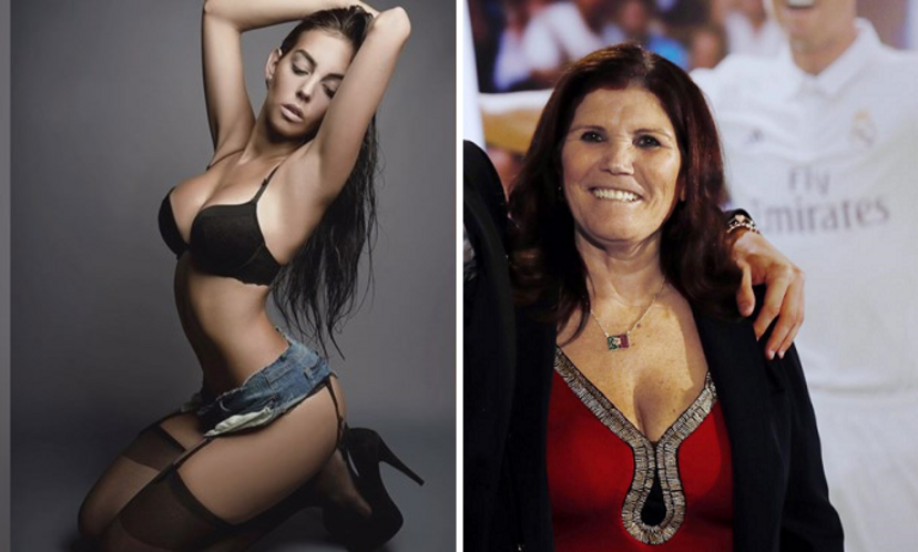 georgina rodriguez, dolores aveiro