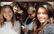 Sara Sampaio, Oliver Ripley e Daniela Lopez Osorio