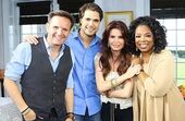 Mark Burnett, Diogo Morgado, Roma Downey e Oprah Winfrey